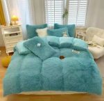 Čupava posteljina u više boja - Slika 3