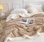 Reljefna krznena ćebad 200*230 cm - Slika 7